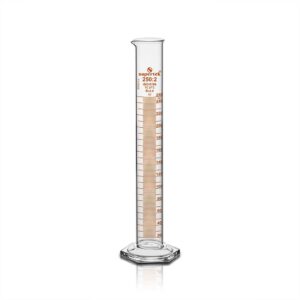 Measuring Cylinder, With Pour-out, Hexagonal Base Class B