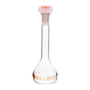 Flask Volumetric, With Interchangeable Glass and Super  Stopper™, Class A With NABL Certificate