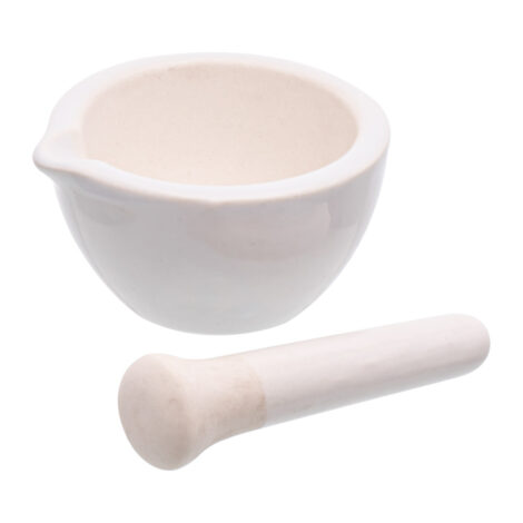 Mortar & Pestle, Porcelain - Image 2