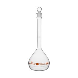Volumetric Flask-ASTM, Narrow Mouth With Glass Stopper  Class A