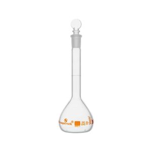 Flask Volumetric, With Interchangeable Glass and Super  Stopper™, Class B